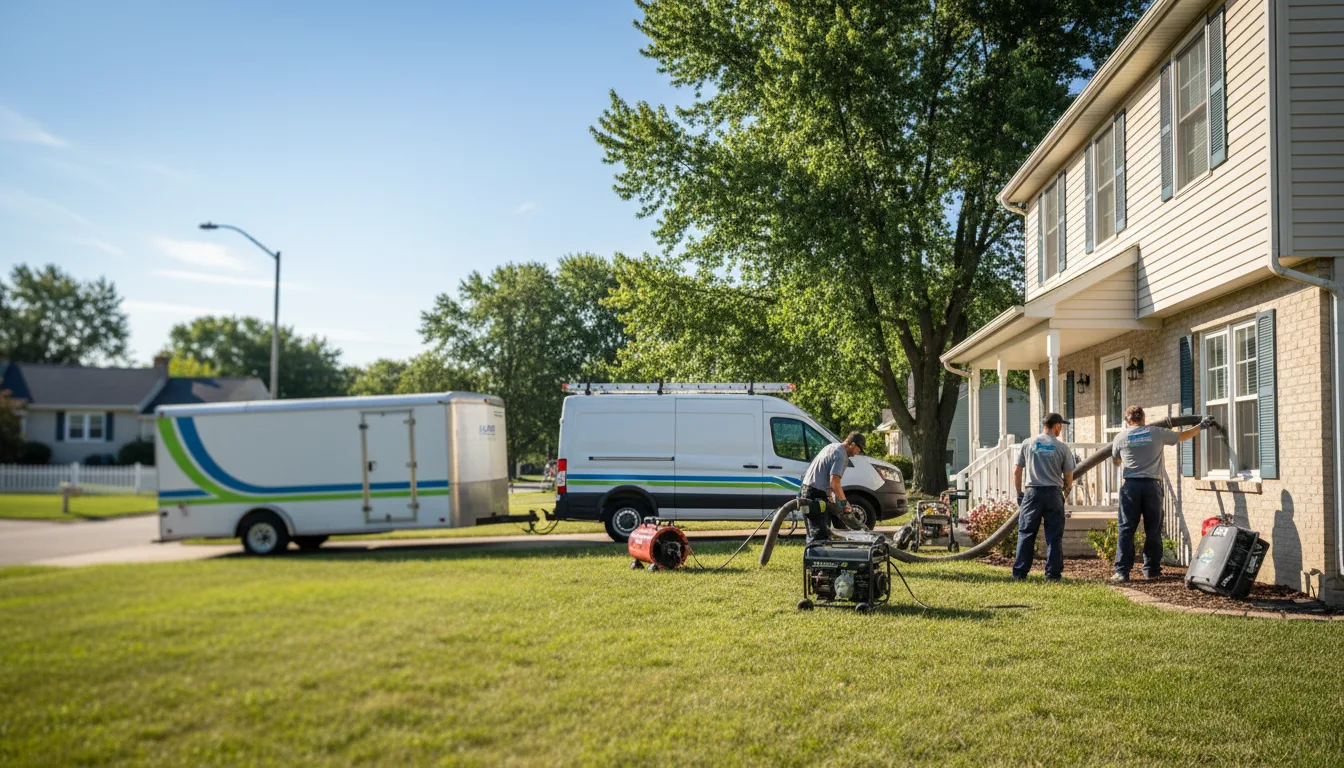Flooded Basement Restoration And Cleanup With Repair in Brimson, MN near me